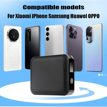 Xiaomi 50000mah Portable Power Bank HighCapacity Detachable USB to TYPE C Two-way Fast Charger Mini Powerbank for iPhone Samsung 2