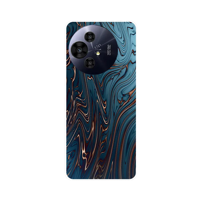 Football Design Silicone Protective Case - Soft Cover for TCL 60 XE Nxtpaper 5G