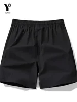 Men's Quick Drying Sports Shorts 1-Pack Casual Loose Elastic Belt with Drawstring Lightweight Suitable for Running and Training 2