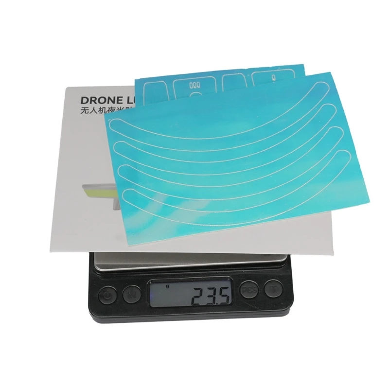 PVC Self-adhesive Stickers Lightweight Fluorescent Decals Scratch-resistant Protective Film for Avata