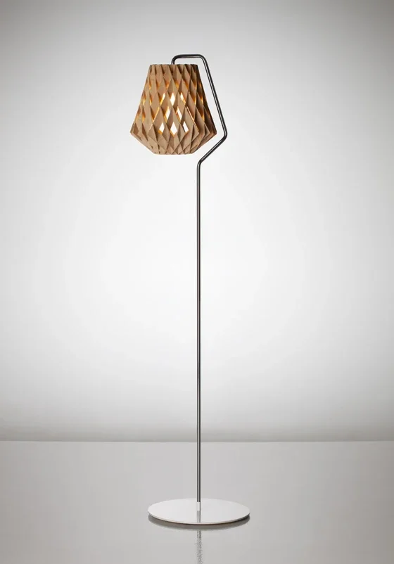 

Japanese Style Floor Lamp Living Room Bedroom Wooden Lamp Simple Modern Creative Fashion Italy