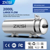 เครื่องกรองน้ําทั้งบ้านสําหรับใช้ในครัวเรือนและเชิงพาณิชย์ สแตนเลส ดื่มโดยตรง ก๊อกน้ําห้องครัว ตัวกรองท่อน้ํา 1