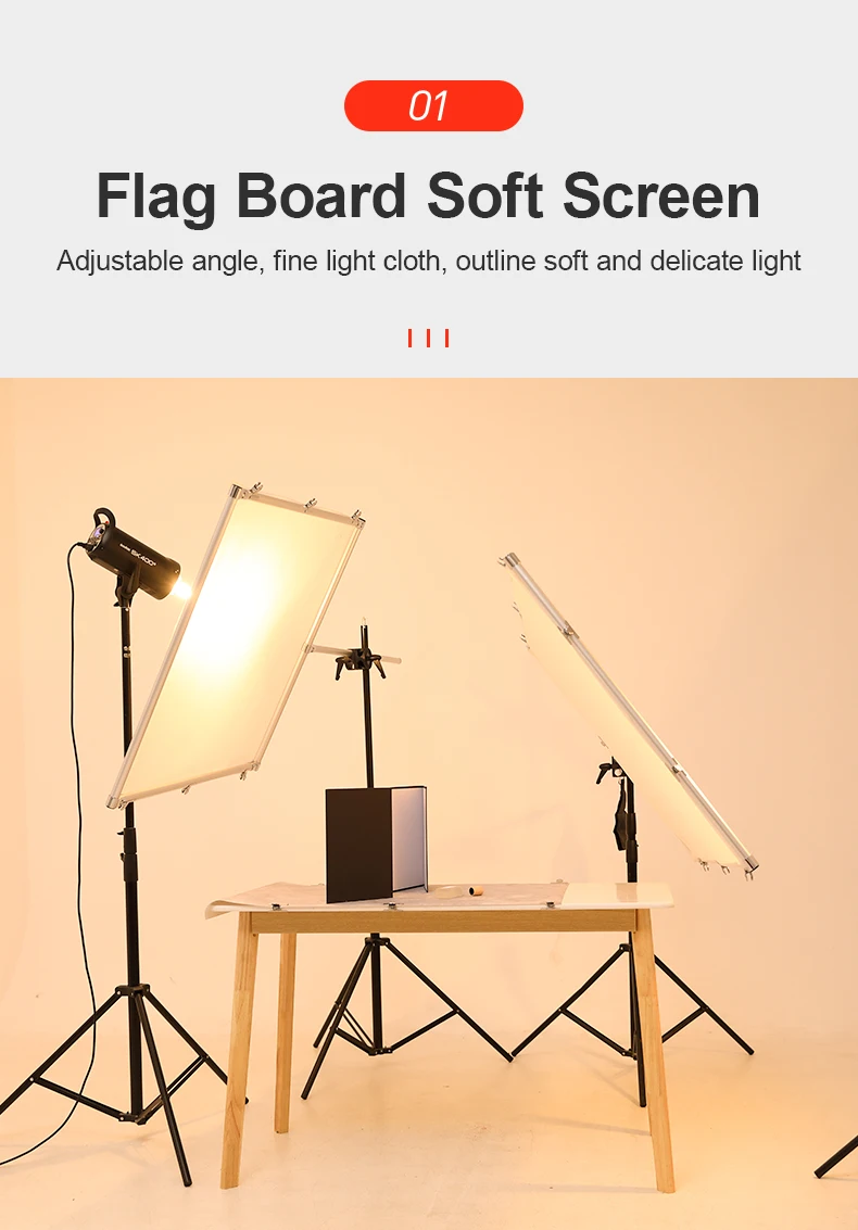 90*100 cm Reflector Soft Light Screen Butter Paper Diffuser Flag Board Photograp