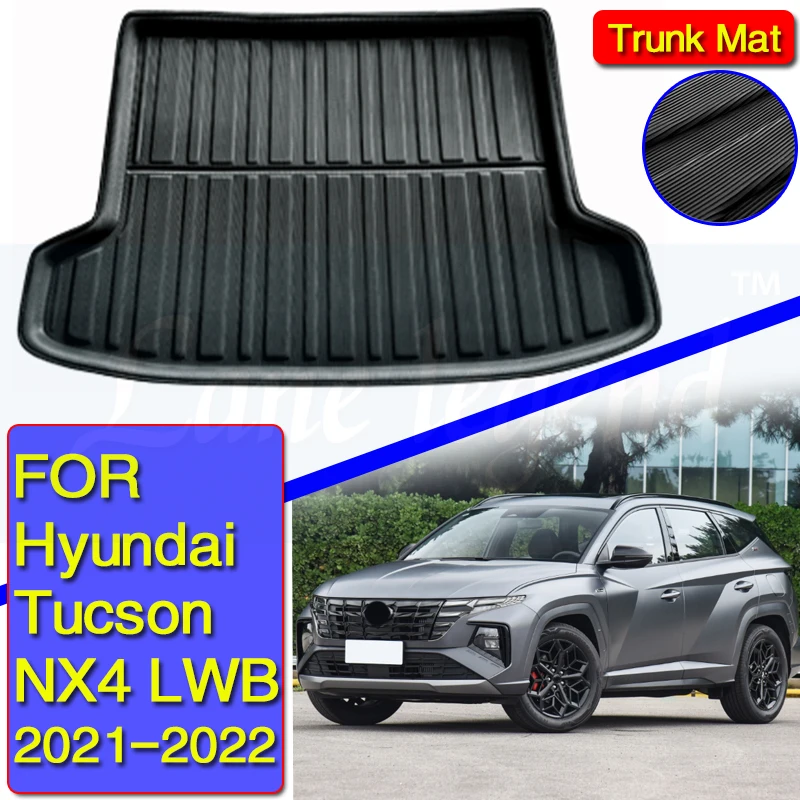 Car Trunk Protection Mats For Hyundai Tucson 2021 2022 2023 NX4 N Line  Cargo Liner Carpets Cover Pad Accessories Interior Boot - AliExpress