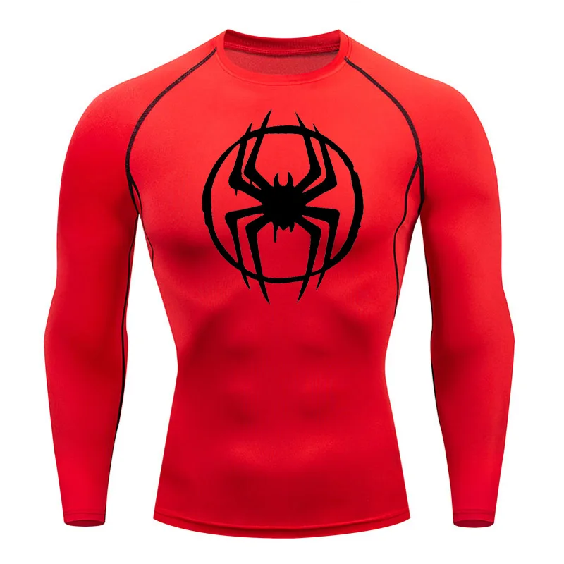 Men Long Sleeve Superhero Compression Shirts Quick Dry Fitness Cycling  Running T-Shirt Workout Training Underwear Gym Clothing - AliExpress