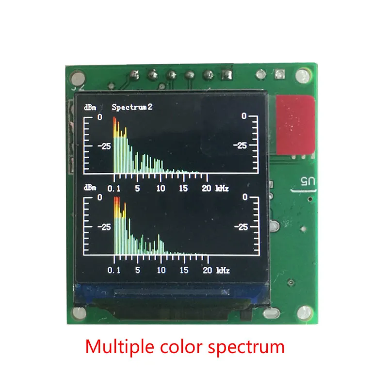 Lcd Music Spectrum Display Analyzer Mini Dynamic Balance Output Screen vu Meter Module 13 - Image 2