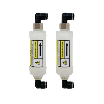Confezione da 2 filtri per l'acqua da 5 micron con connettori OD 10mm per macchina di bellezza per la depilazione del Laser a diodi a semiconduttore