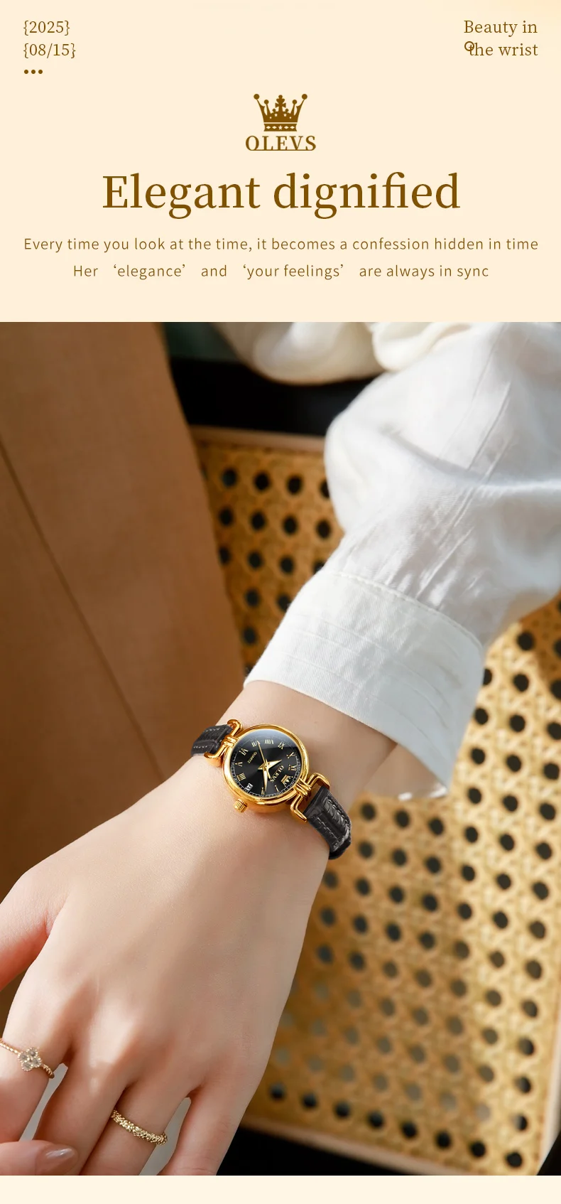 OLEVS 5645 Women's Watch description image 2