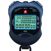 120 Memories Electronic Stopwatch Professional Sports Countdown Timber Metronome Clock Alarm Calendar Multi-function Stopwatch 2