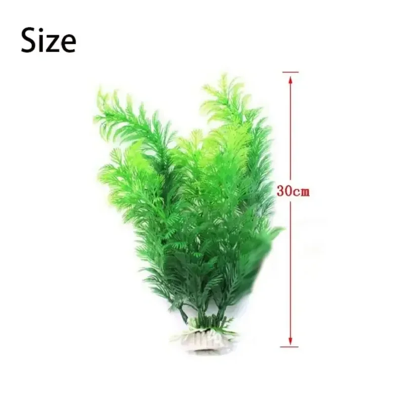 Artificial Aquarium Decor Plants Underwater Water Grass Aquatic Plastic Plants For Fish Tank Aquarium Decorations 6