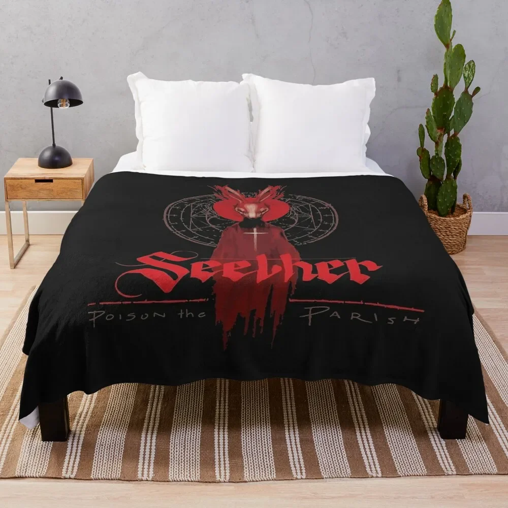 Band Seether Gooi Deken Decoratieve Sofa Reizen Dekens