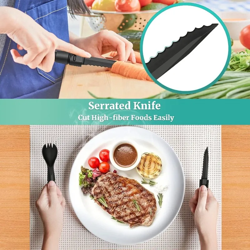 Tactical Mini Cutlery Set 4