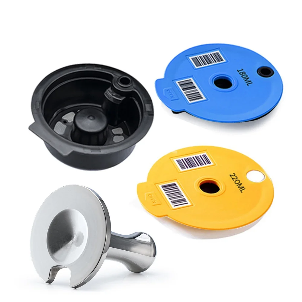 Reusable Coffee Capsule Pods - Decaffeinated Coffee for Single Serve Machines