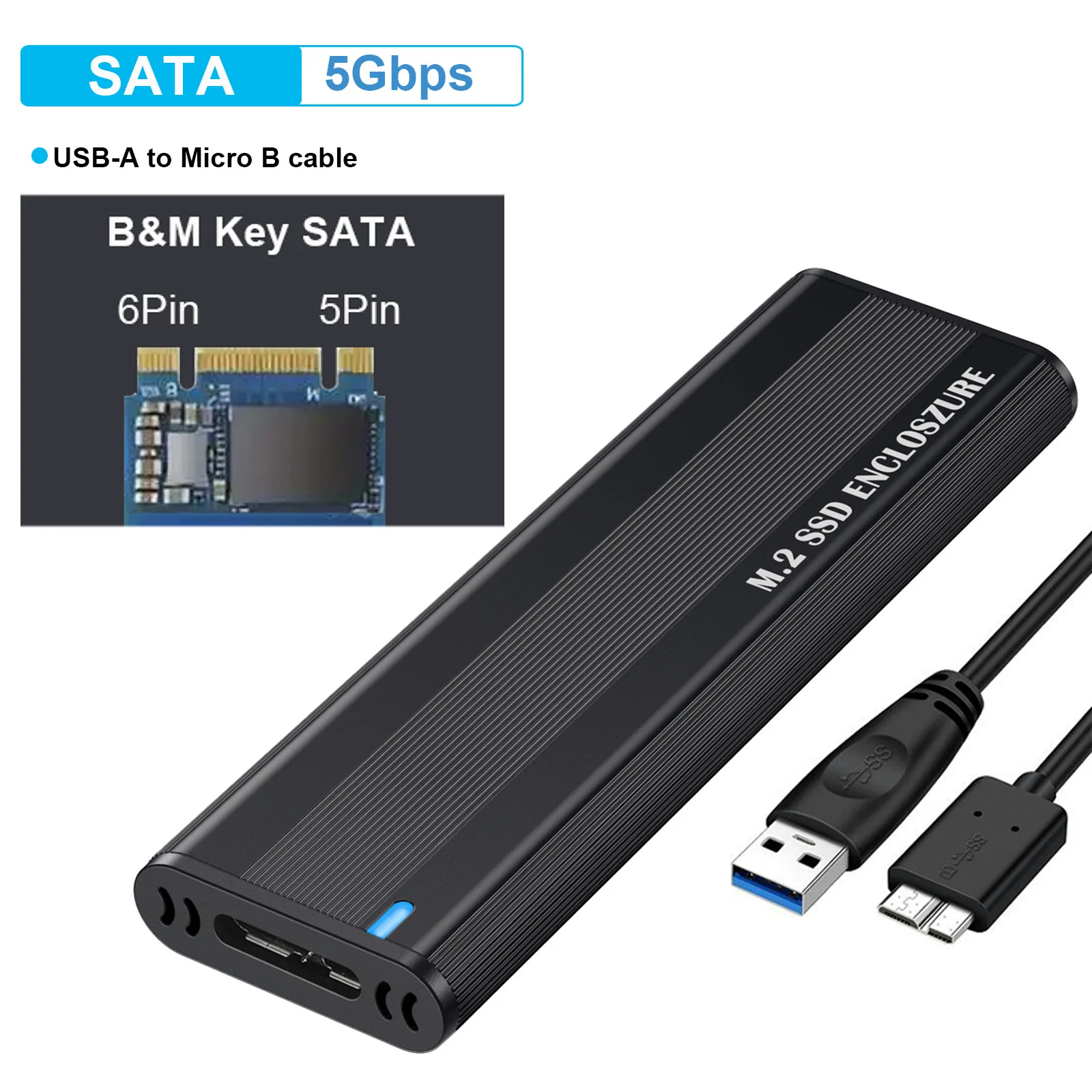 UTHAI M. 2 Tool free installation of mobile hard drive enclosure PCI dual protocol Type-C M.2NVME solid-state drive enclosure