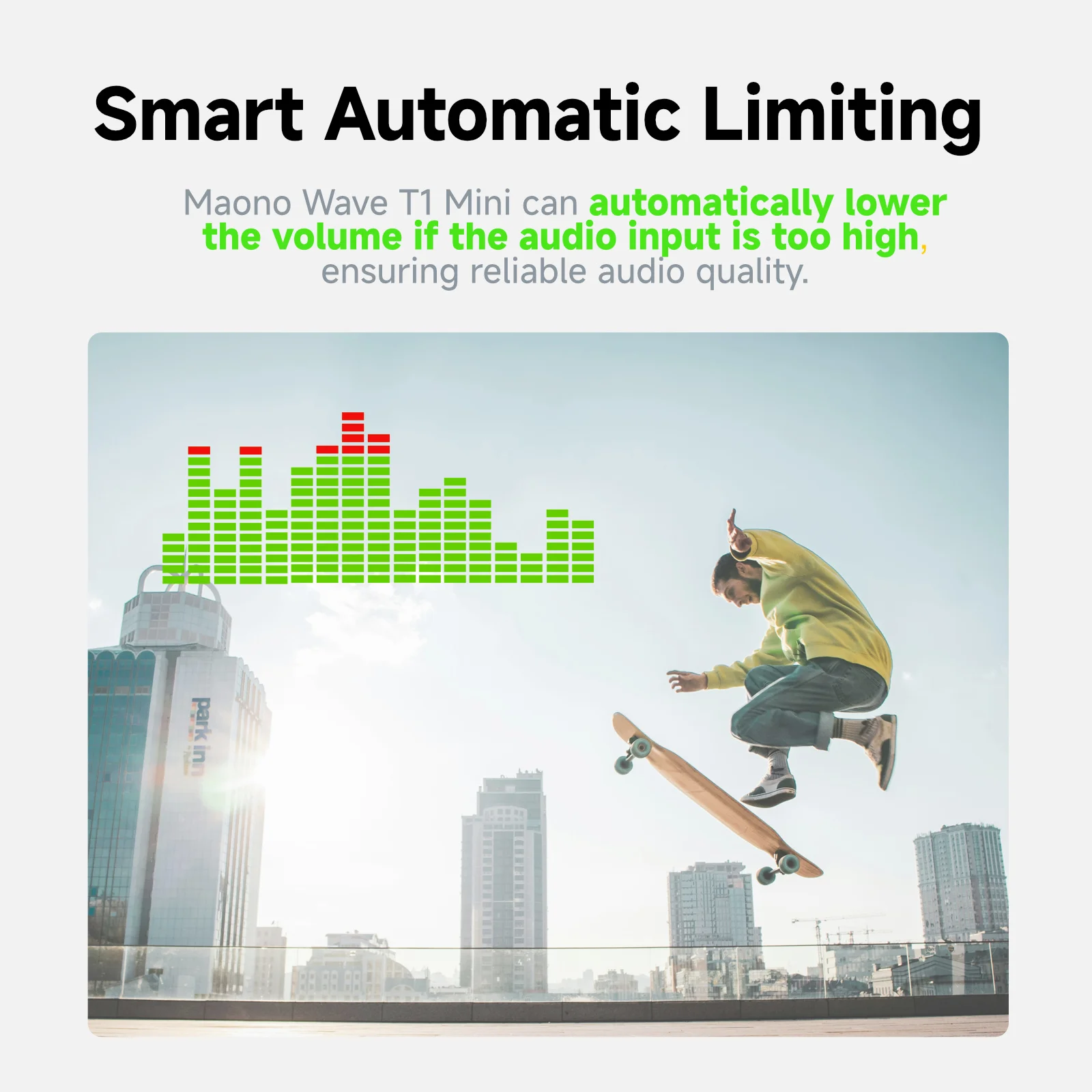 ميكروفون Maono T1Mini اللاسلكي ذو طية صدر السترة A...