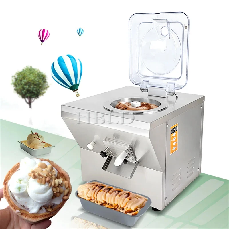 

Настольная мини-машина для мороженого 20 л/ч, коммерческая машина из нержавеющей стали для фруктов и орехов, йогурта