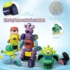 5Pcs Magnetic Robot Toy Set 3
