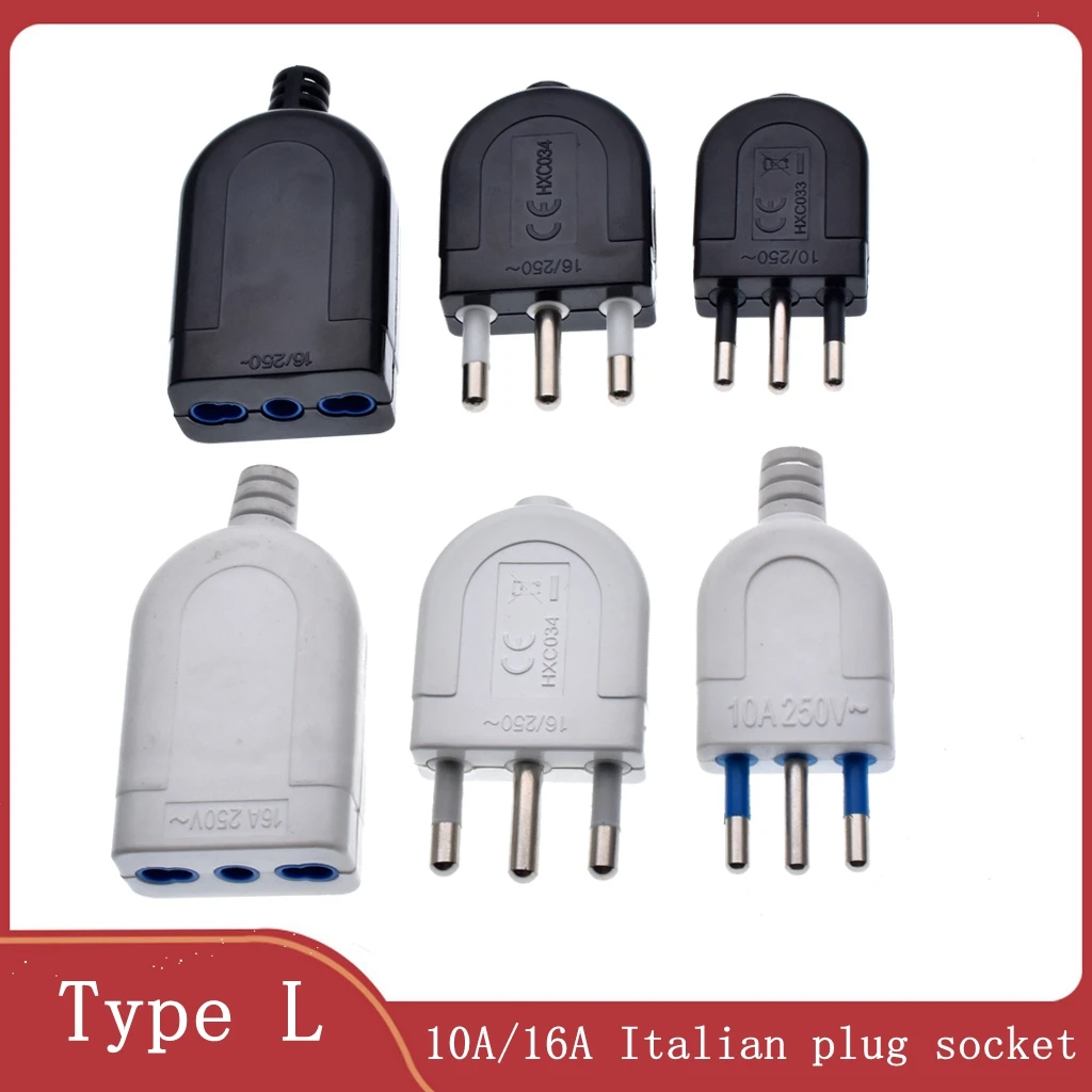 10A 16A Italian plug Connect the power cord Male female plug Power 10A 16A Italian plug Connect the power cord Male female plug Power