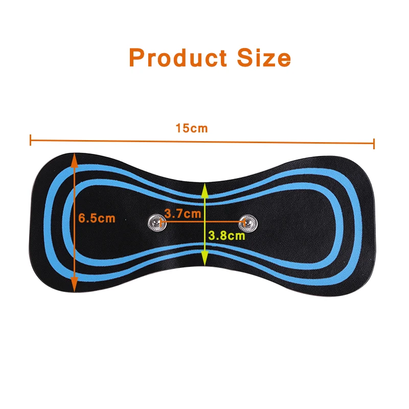 Par af udskiftningspuder på et bord