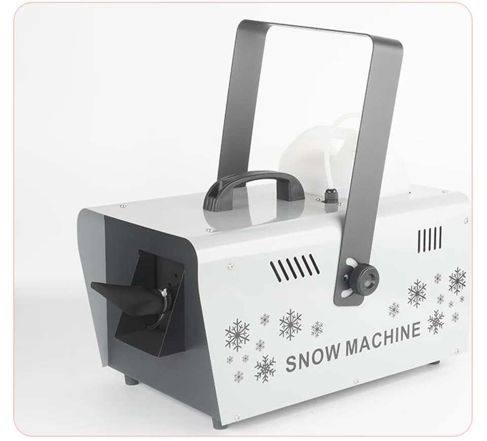 1500W Remote Control Stage Snow Machine Snow Effect DMX Snow Maker Machine Party