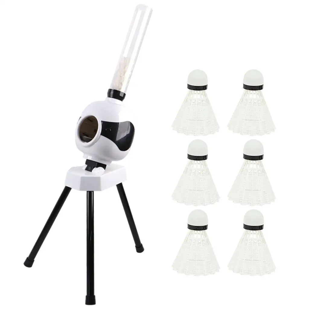 Automatic Badminton Shuttlecock Training Machine Badminton Robot Serving Machine Badminton Shooting Machine