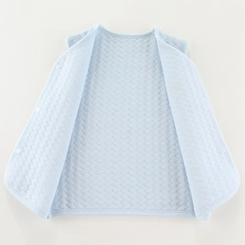 Children's Cotton Vest Autumn and Winter Baby Thickened Girl Tank Top New Boys' Cardigan Baby Warm Vest