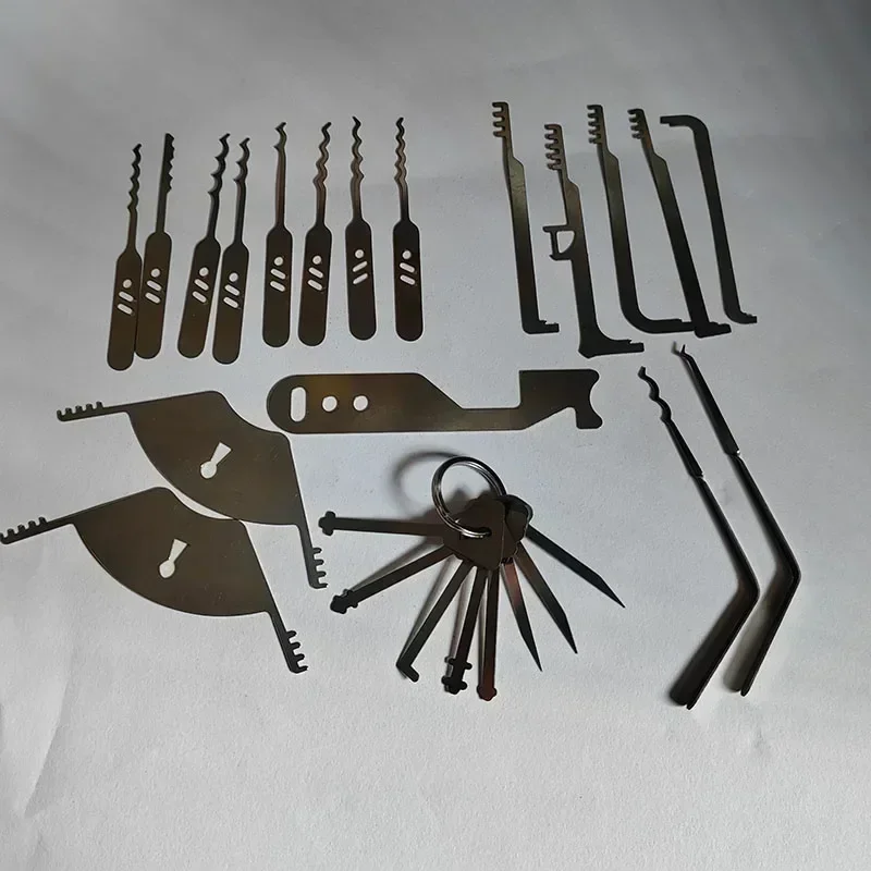 EDC Multitool Door Repair Comb Tool Bypass Lockpicks locksmith Tools Master Lock For all locks Master Combo Lock Maintenance Set