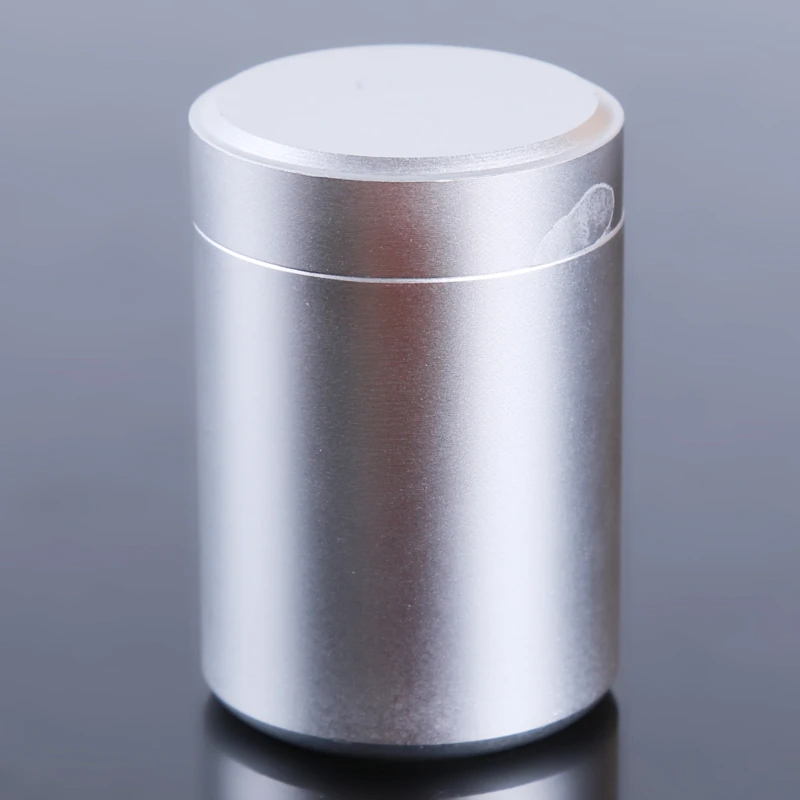 Container 60ML Solid Color Airtight Smell Proof Aluminum Herb Stash Metal Sealed Can Tea Jar Storage Boxes