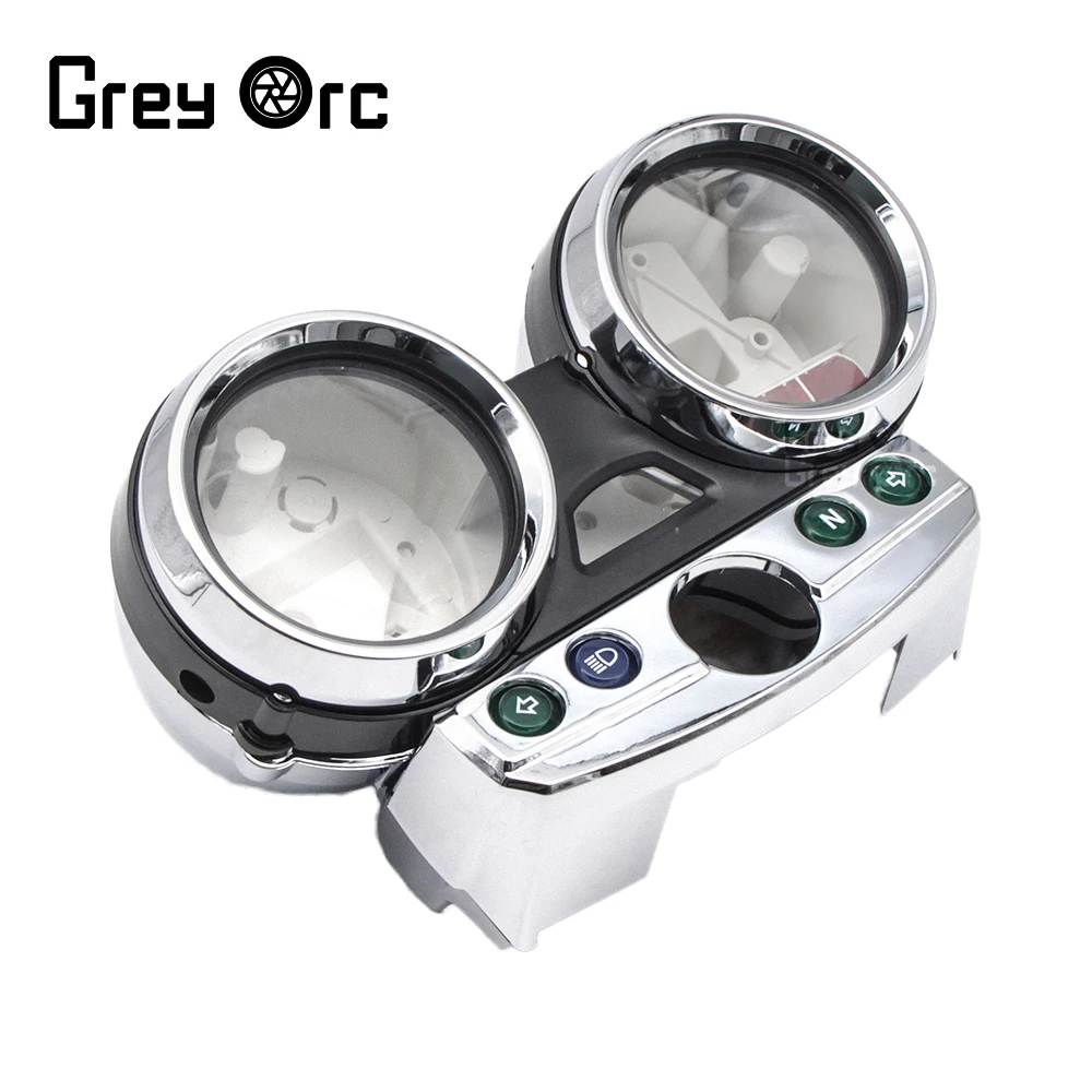 

Motorcycles Instrument Speedometer Cover Gauges Platel Meter Odometer Tachometer Shell For Kawasaki ZRX400 1998 1999 2000