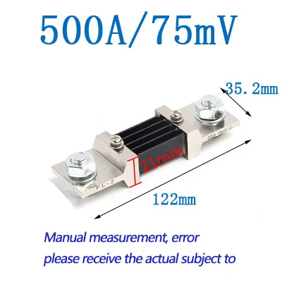 

GUCN FL-2 500A 75MV DC ammeter fittings Standard DC shunt