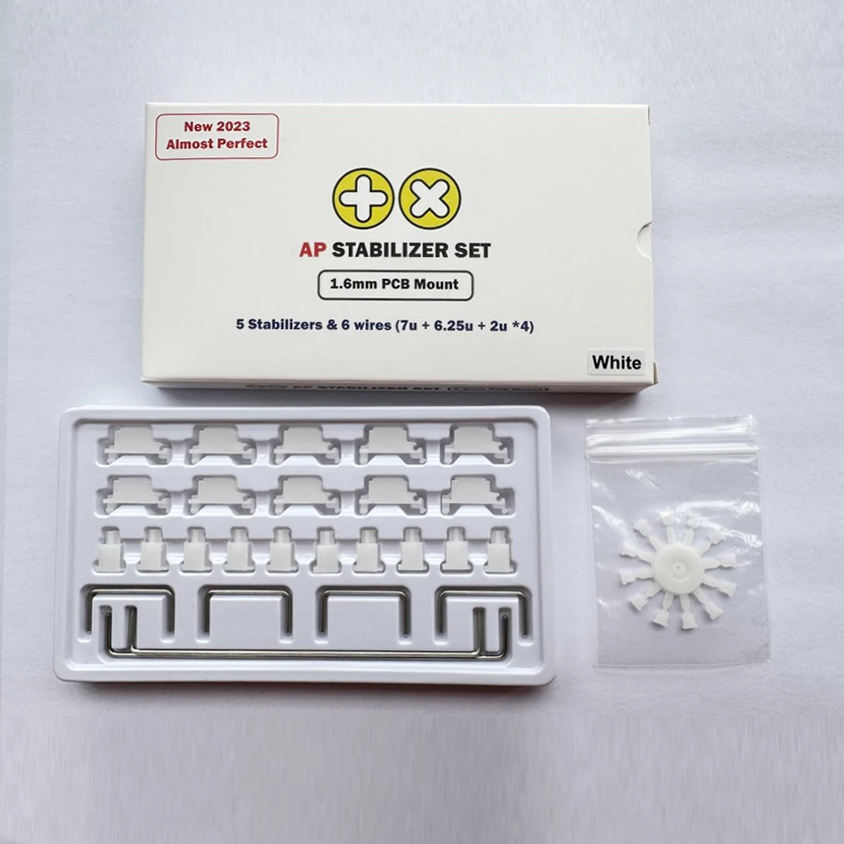 Estabilizadores ap Estabilizadores Conjunto 1.6t Pcb Mount Teclado Mecânico Novo 2023 tx - Imagem 2