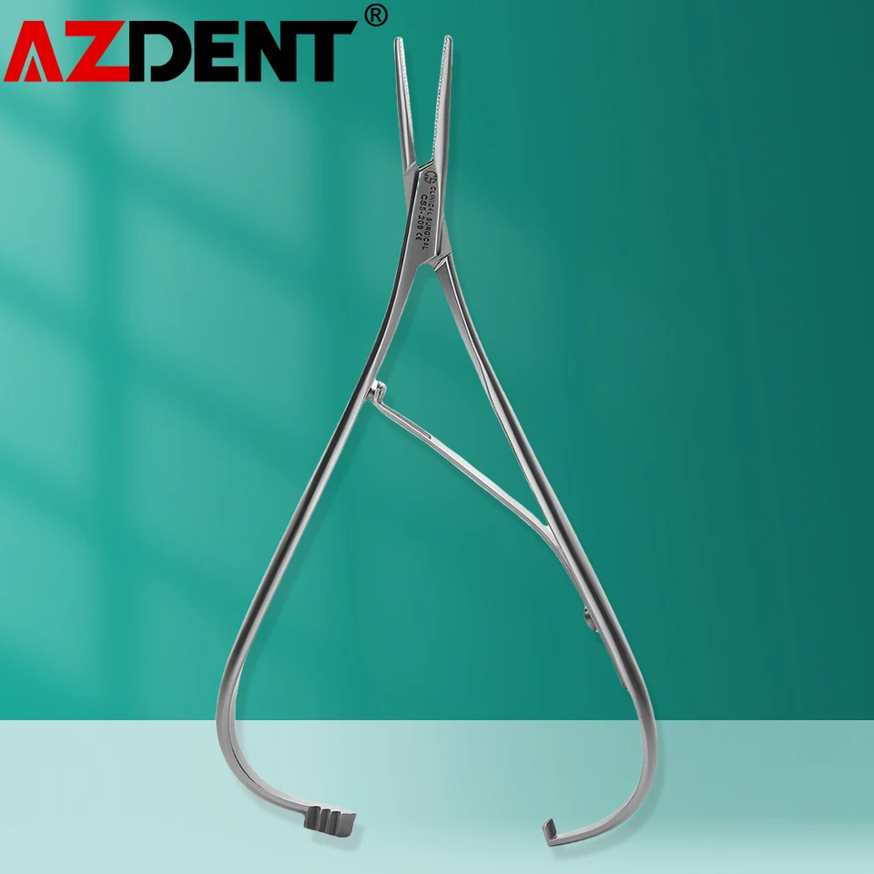AZDENT 100 Ganci Crimpabili Per Ortodonzia – Acciaio Inox, Tipo Ferma Per Fili Arco
