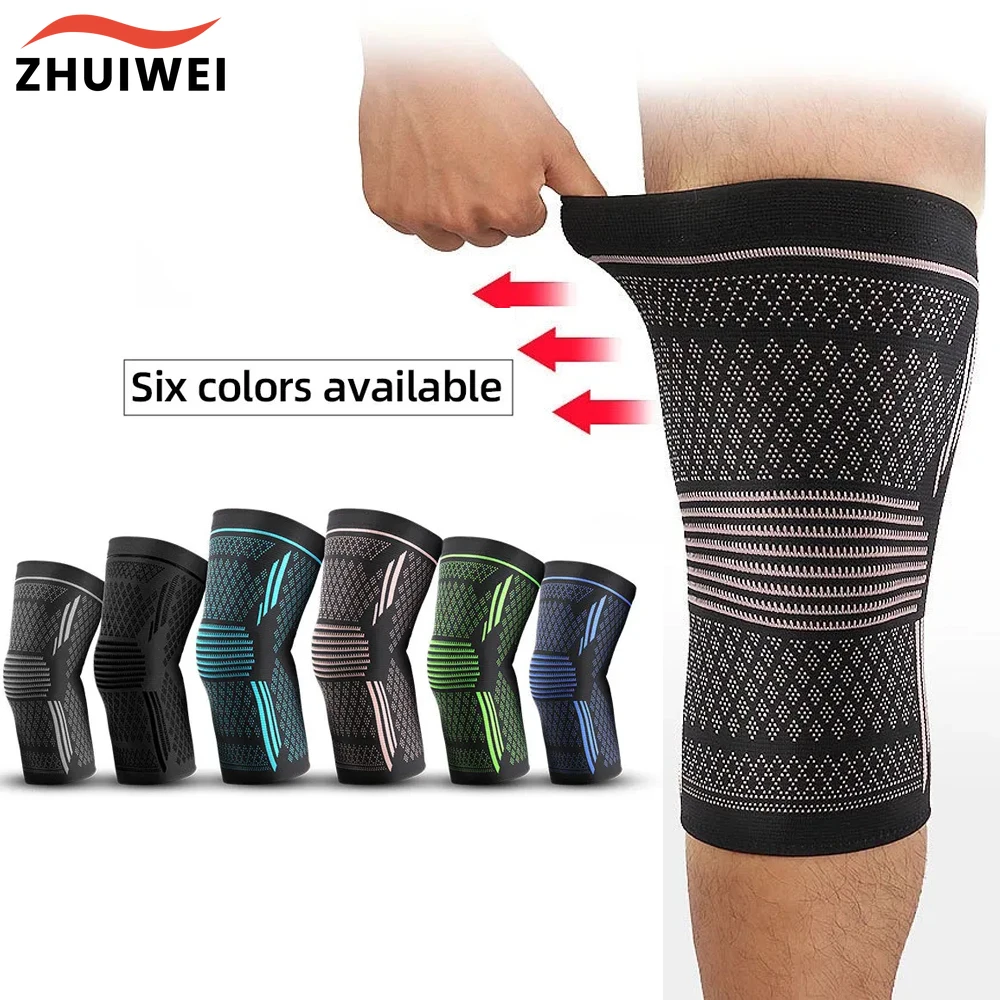 

Knee Pads Compression KneePad Knee Braces For Arthritis Joint Support Sports Safety Volleyball Gym Sport Brace Protector