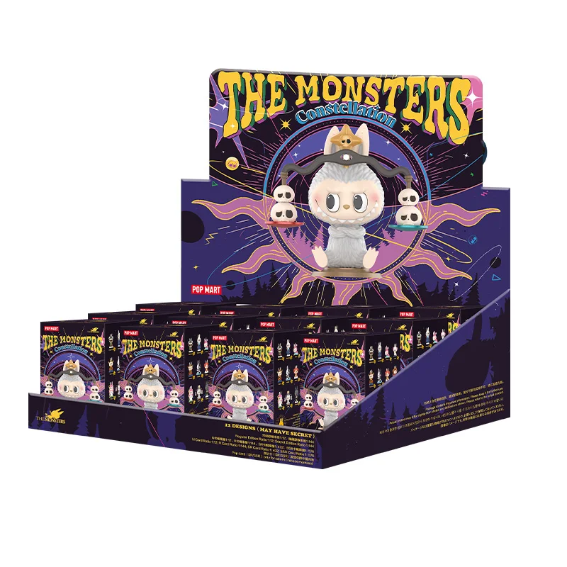 Labubu TheMonstersAlmostHidden 12個セット Anime LABUBU THE MONSTERS Twelve Constellations Series Blind Box