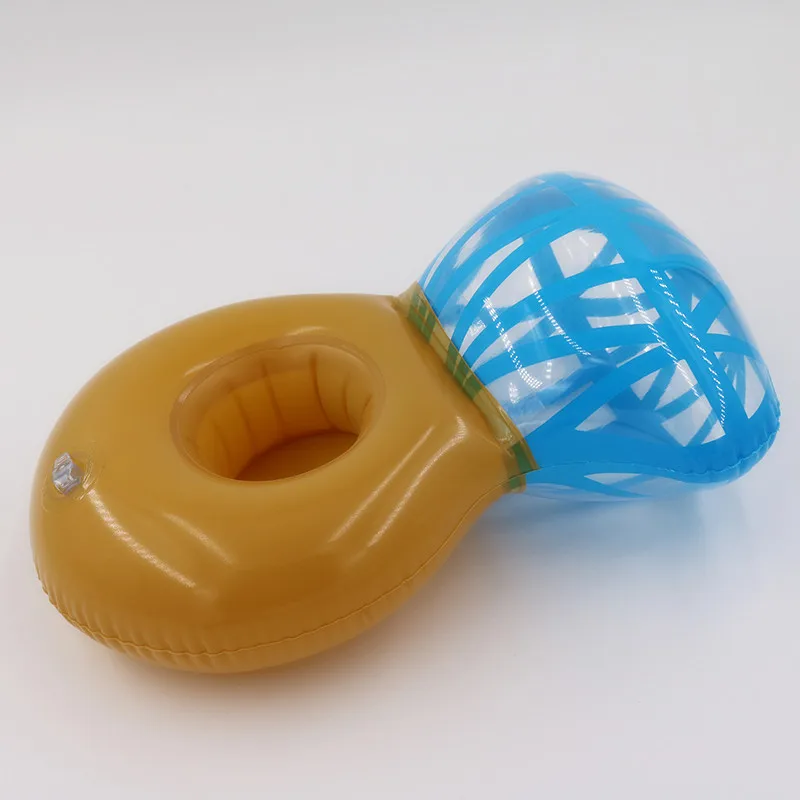 Inflatable Drink Holders 1pc Diamond Ring Floating Cup Holder Pool Swim Ring Water Toys Party Boats Baby Pool Toys 5