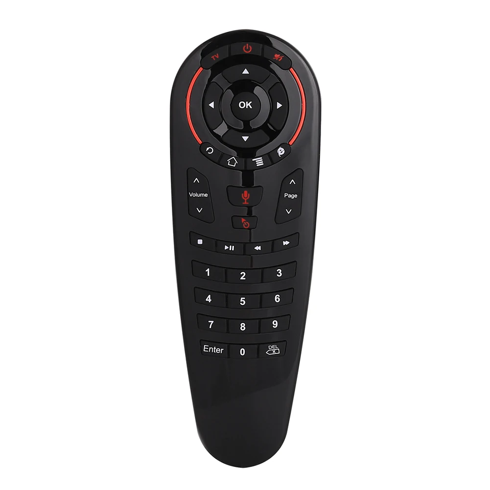 

G30S Voice Air Mouse Universal Remote Control 33 Keys IR Learning Gyro Sensing Wireless Smart Remote for Android TV Box