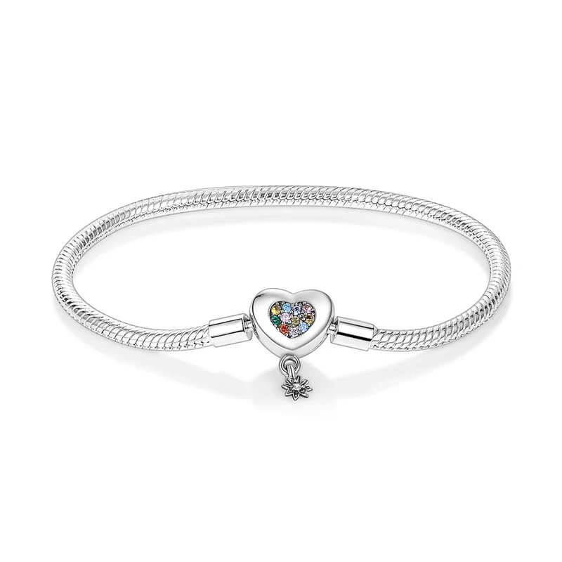 thumbnail image 1 of NUEVO 925 Chapado en plata HEROCROSS Colección de dibujos animados Oso Charm Bead Colgante Fit DIY Pandora Mujer Pulsera Regalo de joyería original, 1 of 5