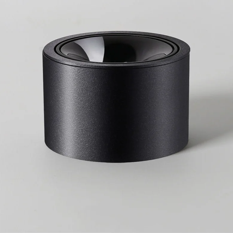 Ultra-thin led spot light anti-glare adjustable Angle 110V220V living room household round non-master dimming downlight 17