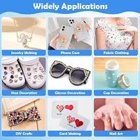 กาวใส LOOLIFL B-7000 25 มล. + อุปกรณ์ตกแต่งเล็บด้วยเพชร - กาวปลายแหลมสำหรับงาน DIY ทำเล็บ ตกแต่งเครื่องประดับ และซ่อมแซมงานฝีมือ 5