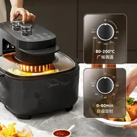 Midea air fryer does not turn over 5.5L large capacity through heating baking and frying 1