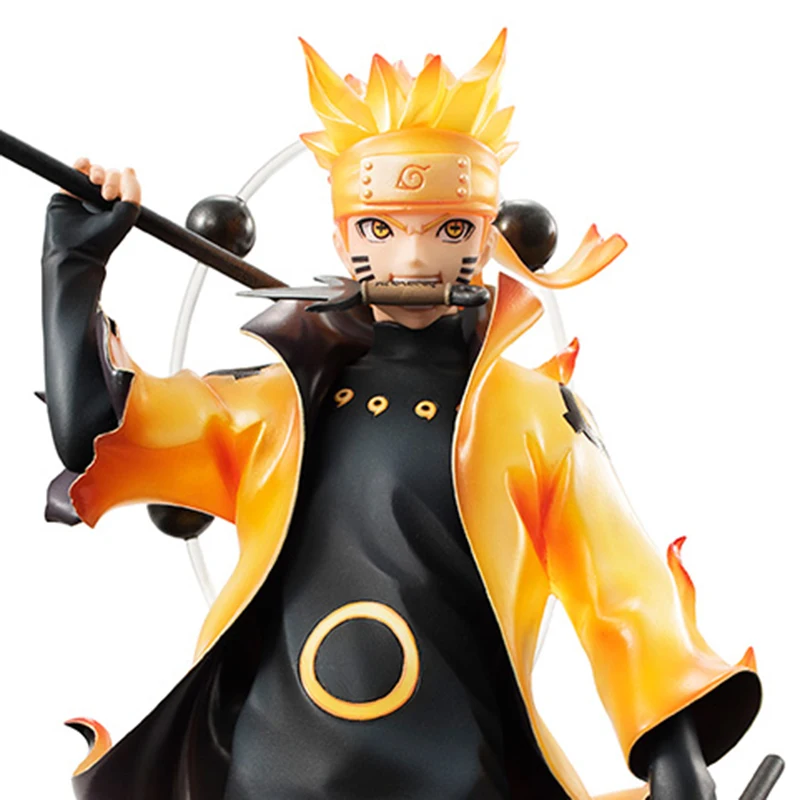 30cm Anime Naruto Uzumaki Figure Rikudou Sennin Mode Naruto Shippuuden Action Figure PVC