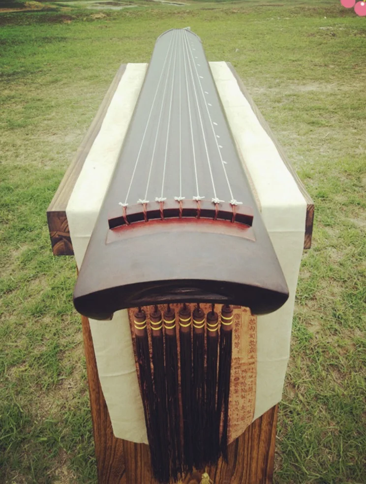 Guqin Paulownia 7 strings Positive sum formula Chinese stringed instruments