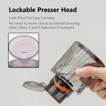 Refillable & Lockable Empty Pump Dispenser