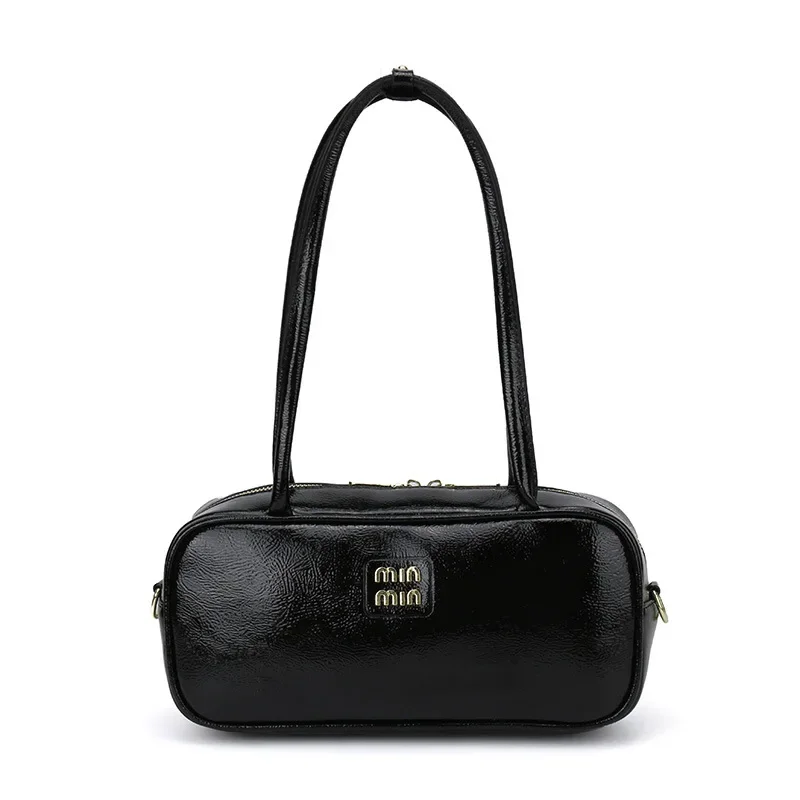 حقيبة ساعي نسائية أنيقة بلون موحد 2025، حقيبة بوسط...