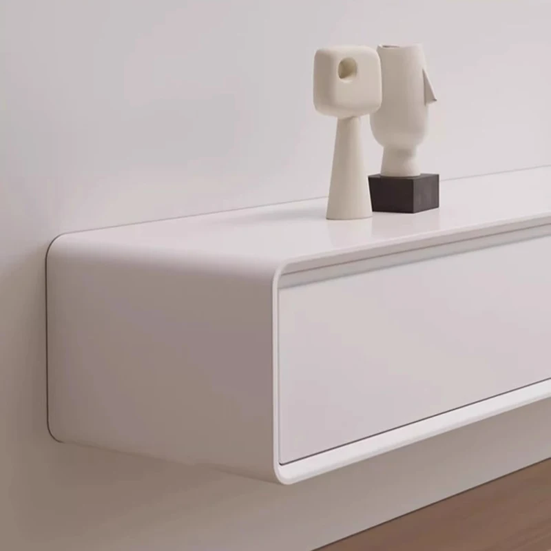 Nordic Modern Wall‑Mounted TV Stand with Drawers — Minimalist Glamour Storage Console 3