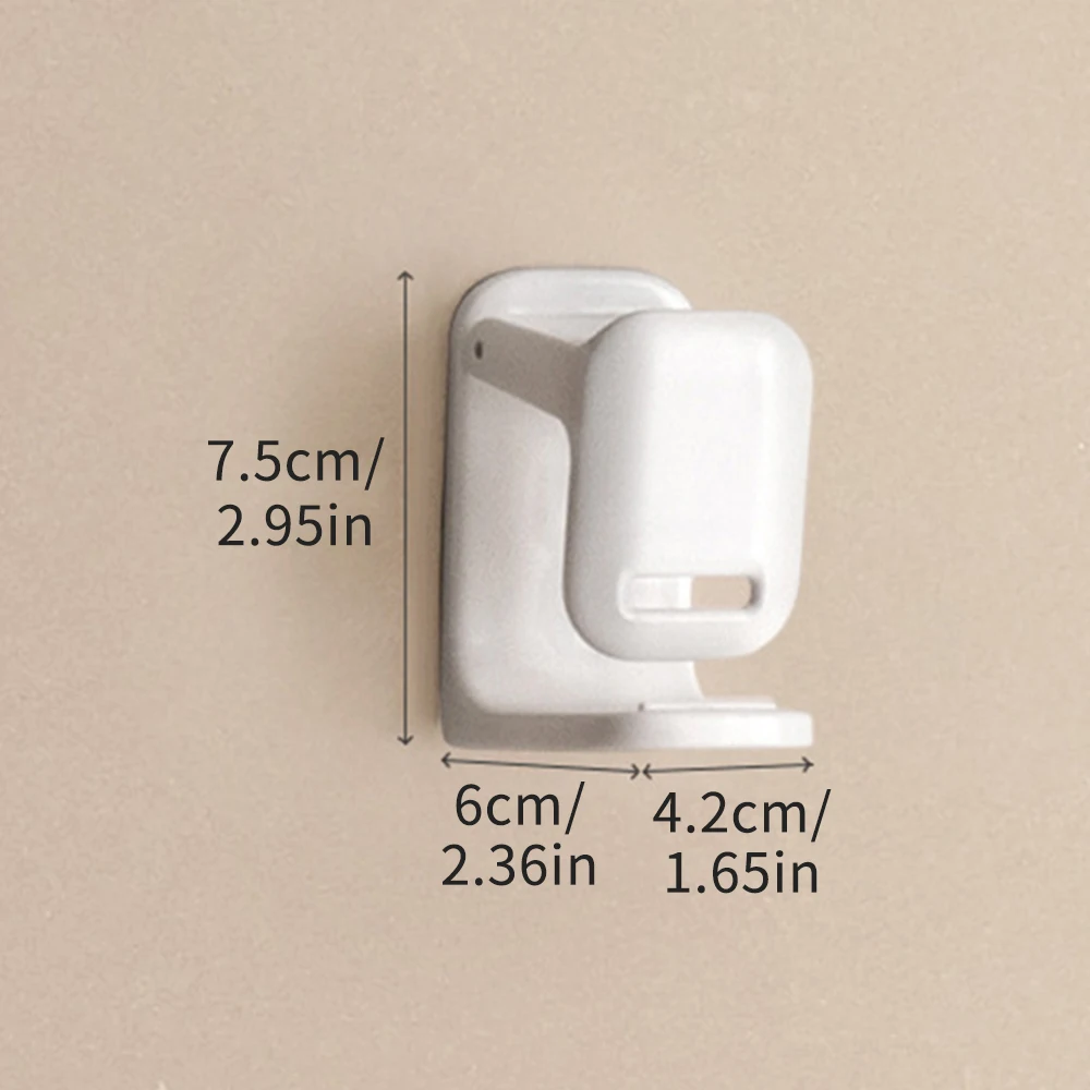 Wall Mounted Basin Hook No-Drilling Adjustable for Toilet Bathroom Bathtub Washbasin Space-Saving Storage Rack
