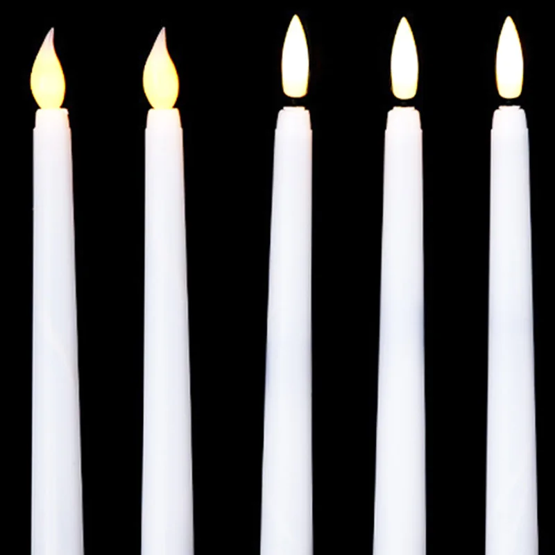 LED Candles 1pcs Halloween Christmas Tree Long Pole Candle Light Creative Birthday Simulation led candles