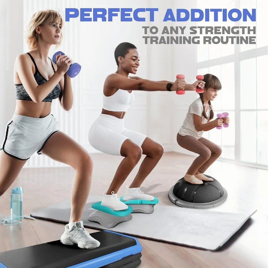 Neoprene Coated Dumbbell Hand Weight Sets of 2 -Vivid Dark Blue - 12lbs - Pair, Anti-roll, Anti-Slip, Hexagon Shape