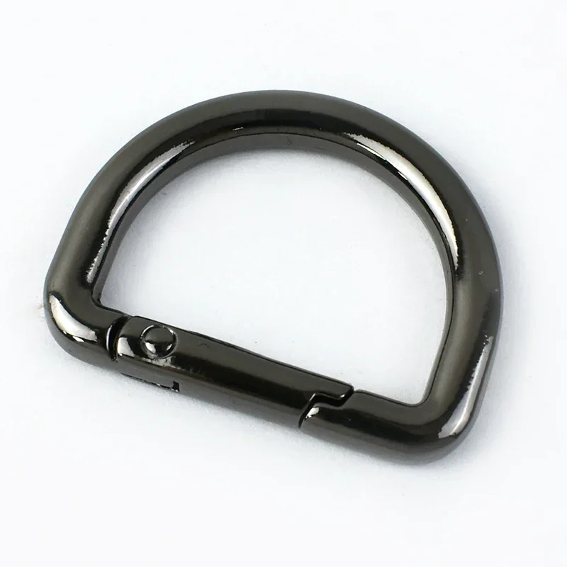 Swpeet – 150 Anelli A D In Metallo Per Borse E Accessori Fai Da Te, 5 Misure Da 13 Mm, Lega Resistente, Placcatura Olio, Per Cinture E Zaini - 3