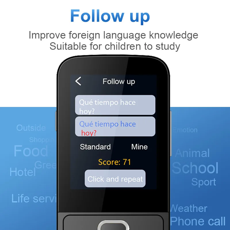 Offline voice translation intelligent portable real-time translator T10 overseas conference learning simultaneous interpretation voice translator,language translator